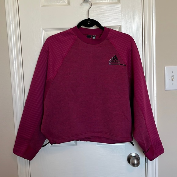Adidas Cold RDY Crop Sweatshirt - Picture 1 of 10